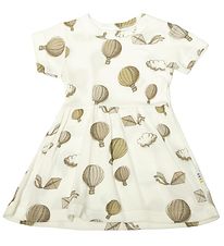 Joha Dress - Bamboo - Off White w. Balloon