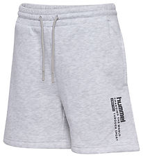 Hummel Sweat Shorts - HmlDante - Ultra Light Grey Melange