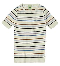 FUB T-shirt - Knitted - Rib - Multi Stripe
