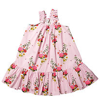 Christina Rohde Dress - Pink w. Flowers