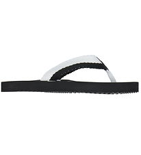 Calvin Klein Flip Flops - Black w. White