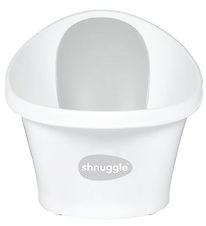 Shnuggle Bathtub - Baby - White w. Grey