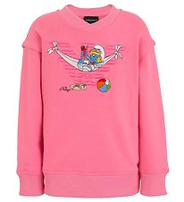 Emporio Armani Peysa - Bleikt M. Strumpur Fínn