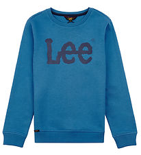 Lee Sweatshirt - Wackelige Grafik - Stern Sapphire