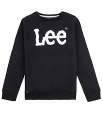 Lee Sweat-shirt - Graphique bancal - Noir