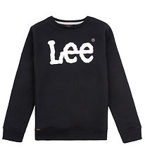 Lee Sweatshirt - Wobbly Graphic - Black