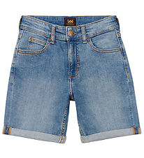 Lee Shortsit - Denim - Kulunut pesu