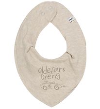 Pippi Teething Bib - Pointy - Sandshall w. Grandfather's Boy