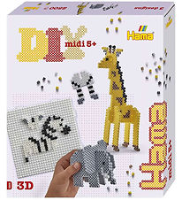 Hama Midi Cadeaubox - 2500 st. - 3D Safari