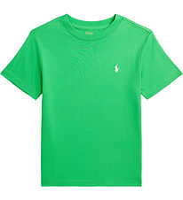 Polo Ralph Lauren T-Shirt - Helmstok Green m. Wit