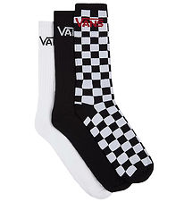 Vans Socks - 3-Pack - Classic+ - Black/White