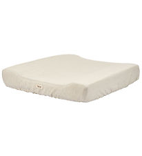 MarMar Changing Pad Cover - Blue Stone Stripe