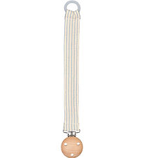MarMar Pacifier Clip - Alo - Blue Stone Stripe