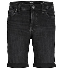Jack & Jones Stuttbuxur - JjiRick - Black Denim