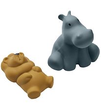 Liewood Jouet Pour le Bain - 2 Pack - Vikky - Safari/Whale Blue