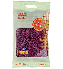 Hama Bio Midi Perles - 1000 pces - 82 Prune