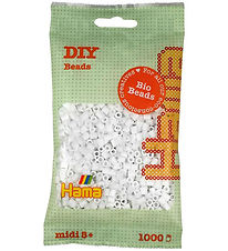 Hama Bio Midi Perles - 1000 pces - 01 Blanc