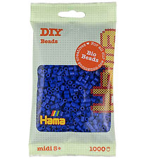 Hama Bio Midi Beads - 1000 pcs - 08 Blue