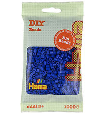 Hama Bio Midi Perlen - 1000 st. - 08 Blau