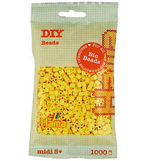 Hama Bio Midi Perles - 1000 pces - 103 Jaune Clair