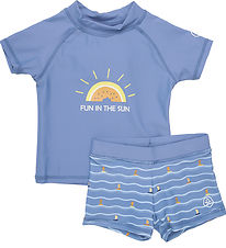 Color Kids Swim Set - Swim Top/Swim Trunks - Coronet Blue