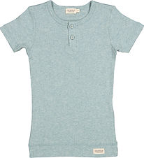 MarMar T-Shirt - Modal - Rib - Mlange pistache