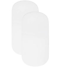 Shnuggle Dra-På-Lakan - 2-pack - 120x60 cm - Luftsäng - Vit