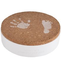 BAMBAM Plaster set - Hand/Foot - White/Cork