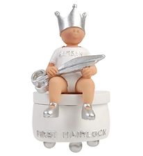 BAMBAM Jar For First Lock - 9 cm - White
