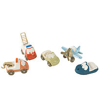 Dantoy BIO Plastic Cars - Funcars - 5 pcs