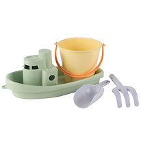 Dantoy Sandset - 4 Teile - Schiff/Eimer - Pastel