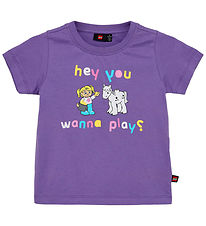 LEGO DUPLO T-Shirt - LWTay - Dark Purple