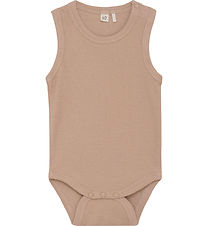 CeLaVi Romper mouwloos - Warm Taupe