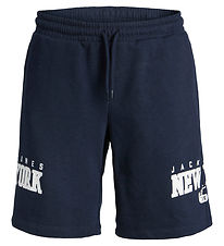 Jack & Jones Sweat Shorts - JpstCory - Navy Blazer