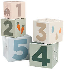Done by Deer Stacking Boxes - 5 pcs - Deer Friends - Color mix