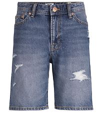 Jack & Jones Stuttbuxur - JjiChris - Blue Denim