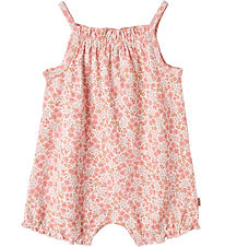 Wheat Summer Romper - Senia - Rose Flowers