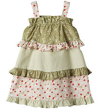 Wheat Kleid - Leah - Green Mix