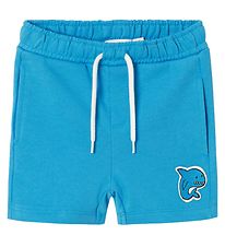 Name It Sweat Shorts - NmmDike - Swedish Blue