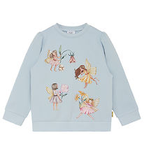 Hust and Claire Sweatshirt - HCSaria - Blue Vlas