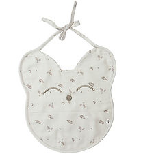 Müsli Bib - Oat - Bear - Desert Green/Cashew