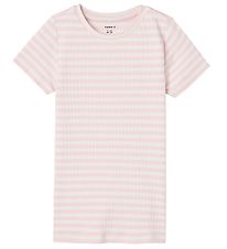 Name It Stuttermabolur - Rib - NmfSuraja - Noos - Parfait Pink