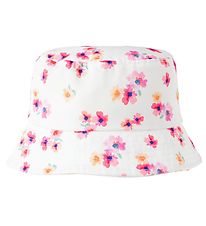 Name It Bucket Hat - NmnOli - Jet Ström/Blommor