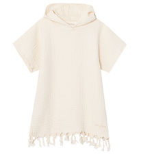 Mini A Ture Kylpyponcho - Cansu - Papyrus White