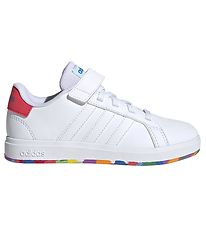 adidas Performance Chaussures - Grand COURT 2.0 EL - Blanc/Rouge
