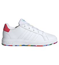 adidas Performance Shoe - Grand COURT 2.0 K - White/Red