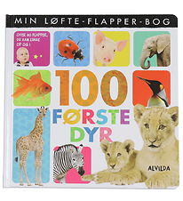 Alvilda Myndabók - Min Løfte-Flapper-Bók - 100 fyrstu dýr - Dan