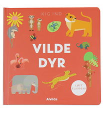Alvilda Bok - Titta inuti - Vilda djur - Dansk