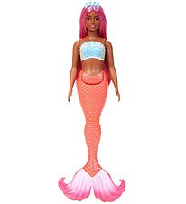 Barbie Doll - 30 cm - Core - Mermaid - Dark Coral