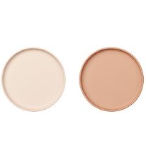 Liewood Plates - Silicone - 2-Pack - Gabriel - Rose Mix